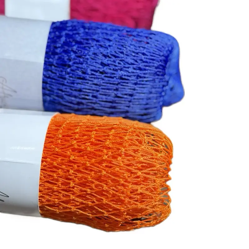 IOT African Net Sponge - Vibrant Blue & Orange Colors for Versatile Use - Durable & Efficient Sponge