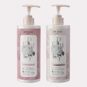DEMIKI Shampoo and Conditioner Set for Soft, Hydrated Hair – Deeply Moisturizing with Plant-Based Ingredients, Suitable for Dry Hair, Daily Care Essentials