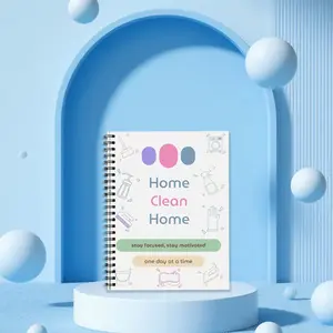 Stay Focused Stay Motivated Home Clean Home Organizer Laundry Schedule and Cleaning Log for Busy Families