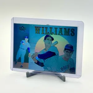 Upper Deck Ted Williams 1992 Heroes Hologram HH2 Boston Legend Baseball Card Collectible