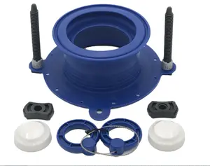 Toilet Wax Ring Replacement kit | Toilet Flange Repair kit Replaces Wax Ring for Toilet, Toilet Bolt caps, Deep Toilet Seal as Toilet Flange Extender. Better Than Wax Toilet Seal for Perfect Seal (1)