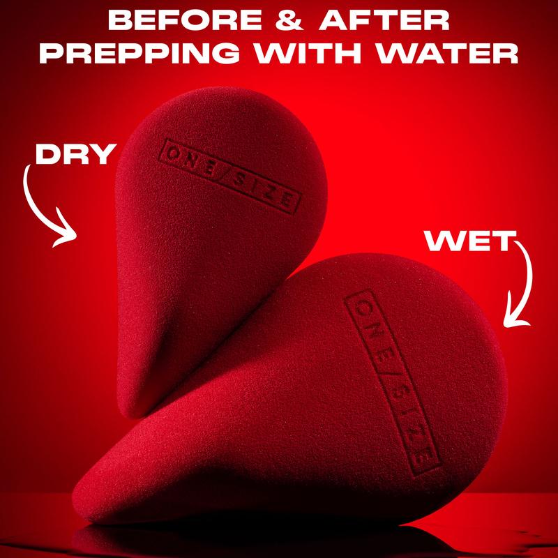 Turn Up the Base Infinity Beauty Sponge - Antibacterial, Ergonomic, Latex-Free Sponge | Smooth Product Application for All Makeup Formulas