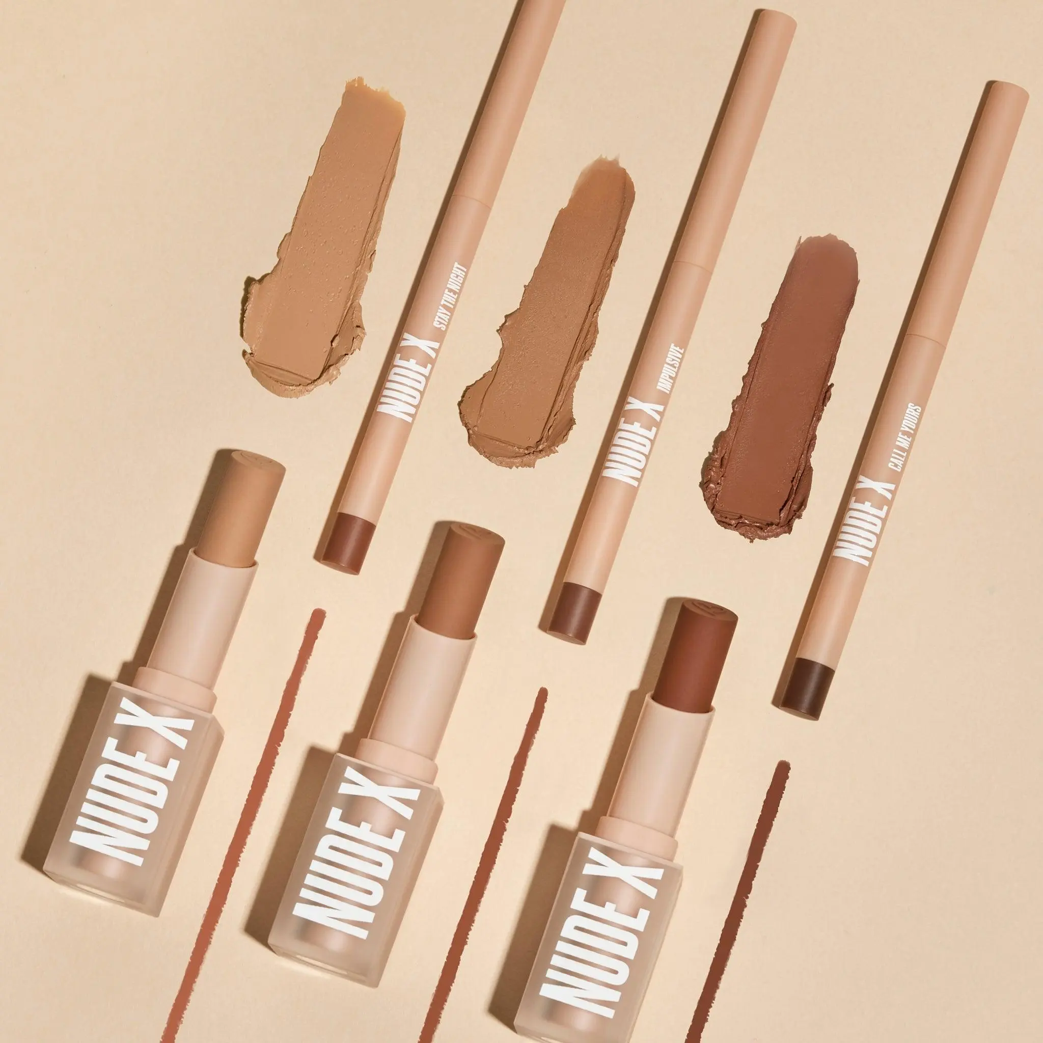 Beauty Creations Hydrating Nude Lip Multi-Pack - Lipstick, Lip Liner, Flawless Cosmetic Set Beauty Creations Hydrating Nude Lip Multi-Pack - Lipstick, Lip Liner, Flawless Cosmetic Set