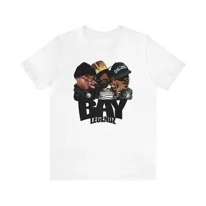 BAY LEGENDZ TShirt, Iconic, Mac Dre, Too Short, Rap, Rapper, Hip Hop Shirt, Funny, Streetwear, cartoon T-shirts, Shirt, Fisher Shirt, Fisher Gifts, Trending, For Men And Woman, Streetwear, Unisex Shirt, Vintage Oversized Tee, Size S to XL, tiktok shop