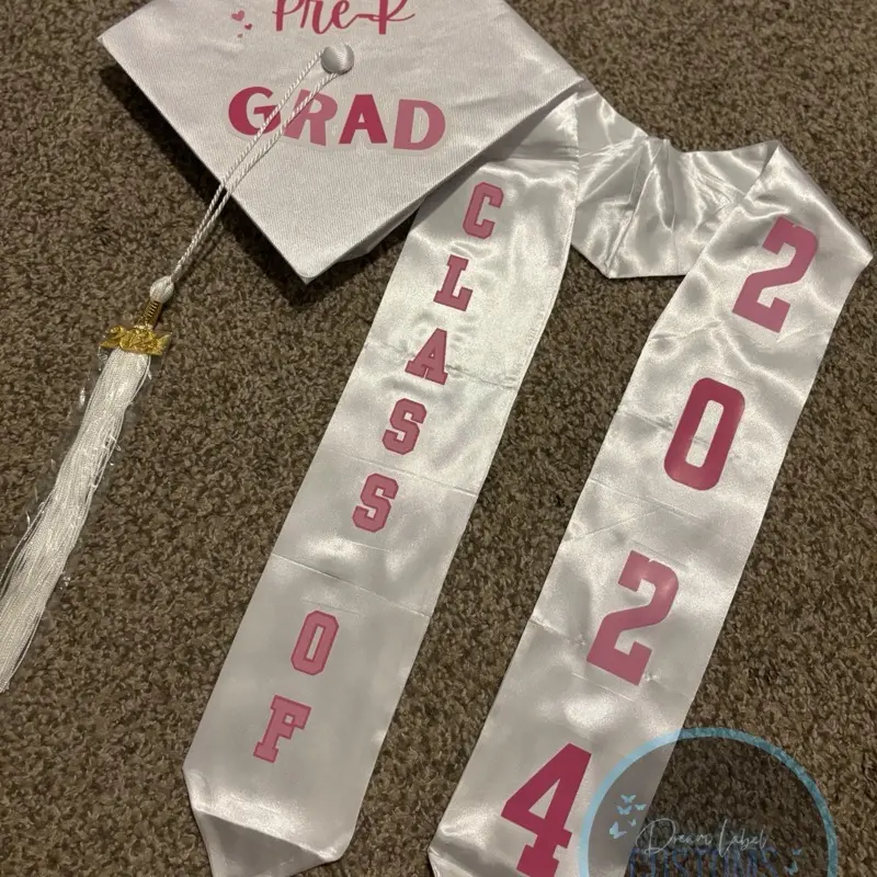 Custom Graduation Cap/Stash