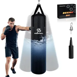 Water Punching Bag 4FT Heavy Bag for Boxing - Adjustable Weight (60 to 120 lbs) with Anti-Leak Design, Heavy-Duty Aqua Training Bag for Adults2026