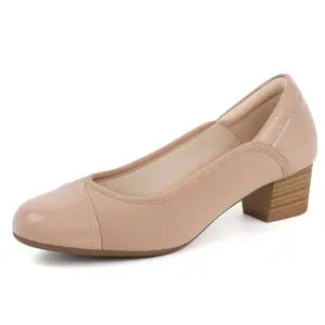 Women Accommodating to Bunions Dress Shoes Low Heel Pumps Slip On Loafers Footwear Girl