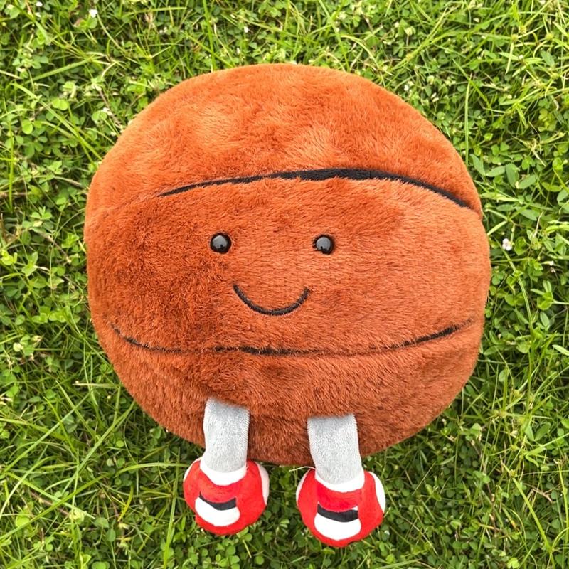 11inch Stuffed Sports Balls Toy Creative FootbalDoll Fun Cute Plush Doll Toy Plush StuffedSpherical Soft Toys Sports Throw PillowCushionKids Gift bubble stuffedanimal