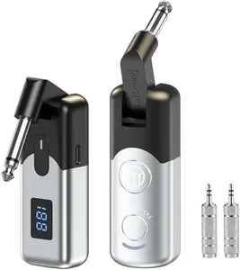 ZealSound Wireless Audio Transmitter for Musical Instruments, Wireless Audio Transceiver, Instrument Converter, Wireless Transceiver + Lossless Audio Transmission, Suitable for Various Musical Instrument Performance/practice Scenarios