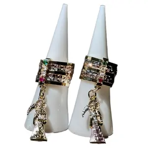 Santa Muerte Semanario Ring - Traditional Mexican Style