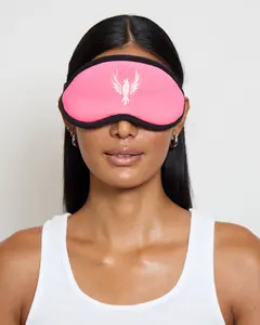 Meditation Eyeshades "Phoenix Rising"- Pink