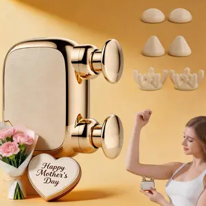 Mini Handheld Massage Gun — Portable Deep Muscle Massager, 9mm Stroke Depth & 10kg Force, Ultra-Quiet, Equipped with 6 Massage Heads & 3 Speed Settings, USB Charging, Long-Lasting Large Capacity Battery, Companion Gift Box Set, Mother’s Day Gift