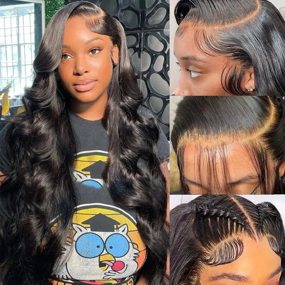 STERLY Hair 13x6 Body Wave Lace Front Wigs For Women Natural Color #tiktokshopsummersale