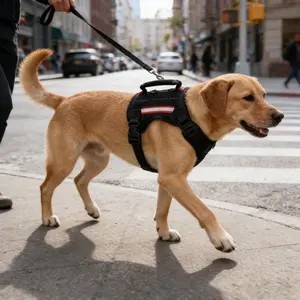 New Upgraded Reinforced Lunge Terminator｜Stable Control for Large Breeds, Fits Small Dogs Too｜All-Breed Tactical Harness