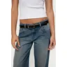 Buckle Babe Faux Leather Belt