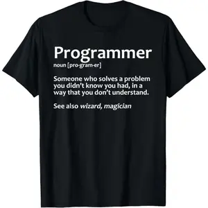 Cool Computer Programmer For Men Women IT Programming Coding Gift Unisex T-Shirt