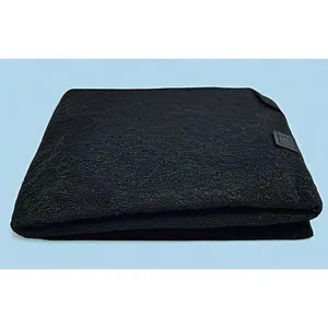 16x48 Inch Cut-to-Fit Activated Carbon Sheet for Air Filtration – Odor Eliminating Charcoal Filter Pad – Reusable Furnace & Range Hood Replacement – VOC Removal Accessory – 1-Pack