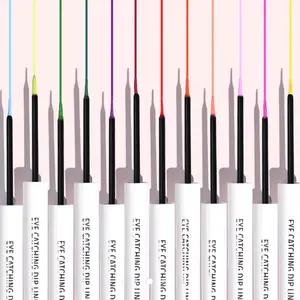 Moira Eye Catching Dip Liner Long-lasting Smudgeproof Brush Eyeliner Lipliner Makeup