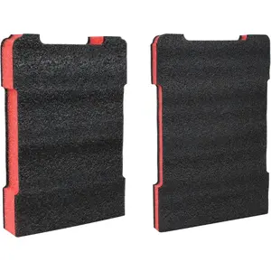 2-Pack Tool Box Foam Insert 48-22-8435 Fit for Packout, Protective Foam Organizer for Fragile Tools, Shockproof Cushioned