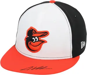 Adley Rutschman Baltimore Orioles Autographed New Era Baseball Cap - Fanatics Authentic Certified