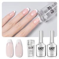 Milky Pink, White, Nail Stamper