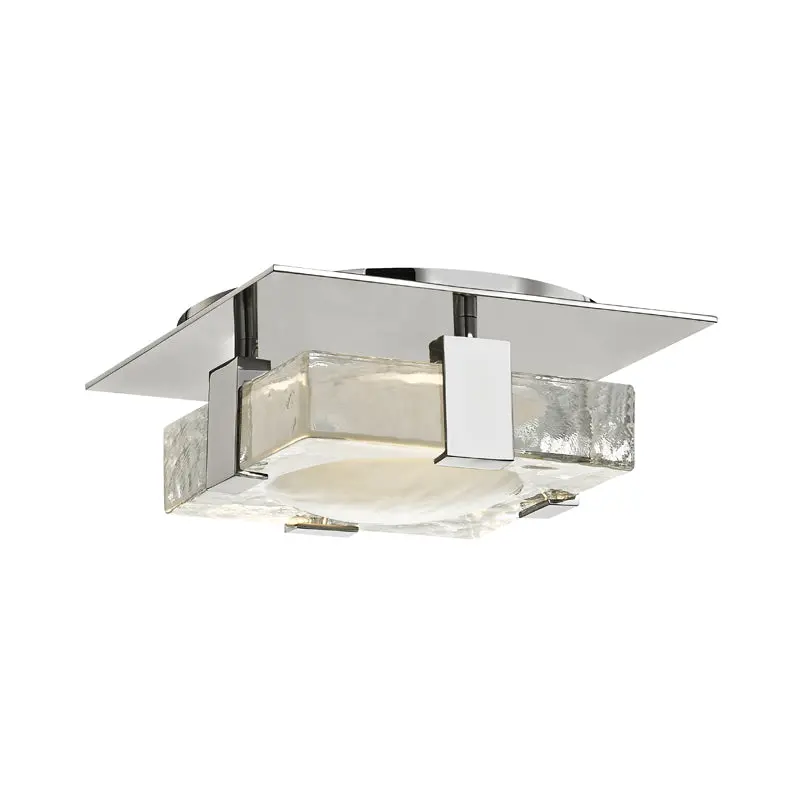 Bourne LED Wall Sconce Polished Nickel