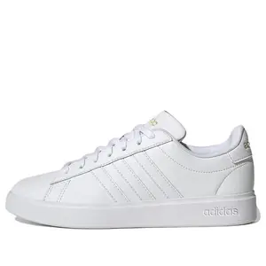 Adidas Grand Court 2.0 Cloud White Gold Metallic (Women's) GW9213 New Sneakers