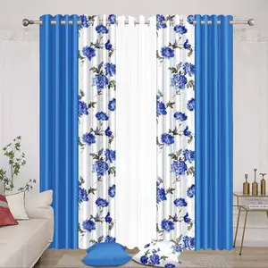 7-Piece Luxurious Window Curtains Set