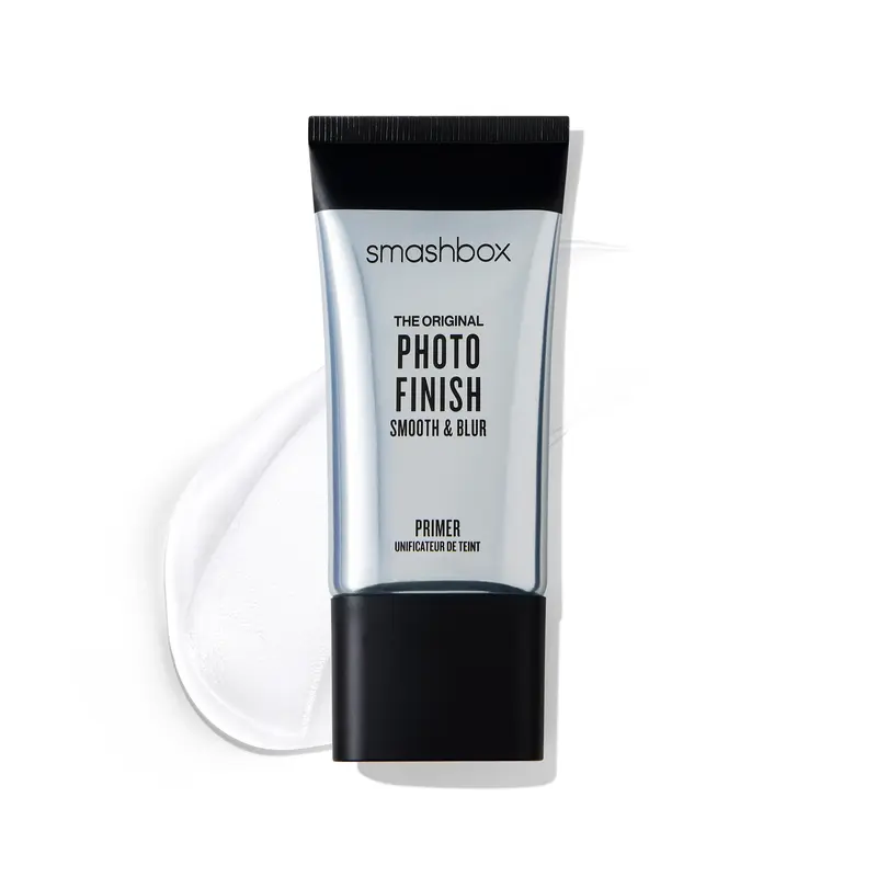 Smashbox The Original Photo Finish Cosmetic No Filter Primer - Lightweight Bottle, Minimizes Texture, Smooths Blurs Fine Lines/Pores/Wrinkles, Locks Makeup, Satin Finish, Vitamins A&E, Antioxidants, Vegan, Cruelty-Free, Polished Look for Normal Skin