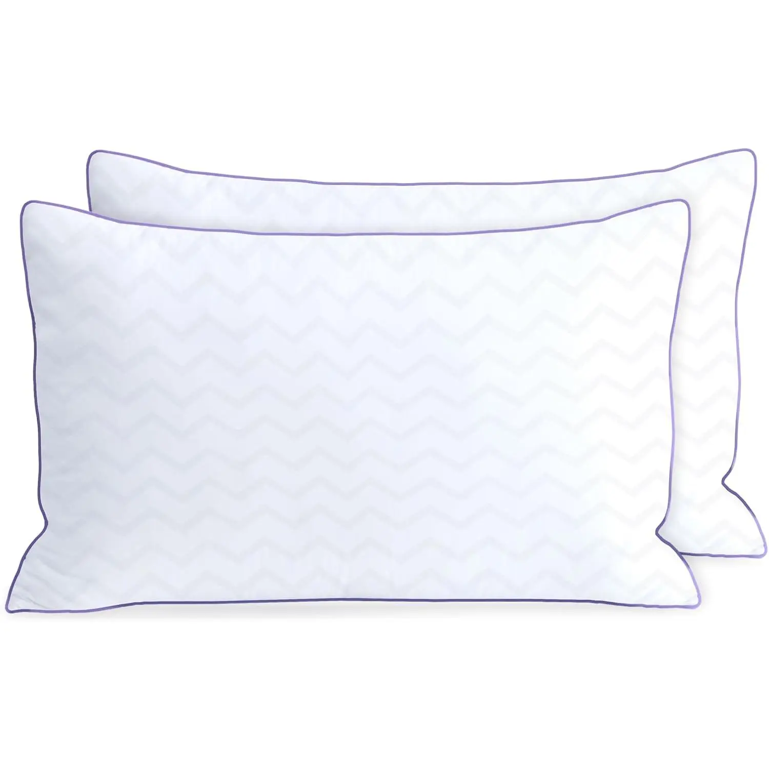 Bed Pillows  Size Set of 2,Hotel Collection Pillows for Side and  Sleepers,Super Soft Down Alternative Microfiber Filled Pillows