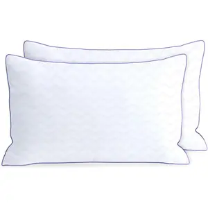Bed Pillows  Size Set of 2,Hotel Collection Pillows for Side and  Sleepers,Super Soft Down Alternative Microfiber Filled Pillows