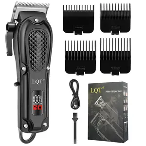 Professional Lithium-Ion Cordless Hair Clipper, Electric Hair Clipper Set, Easy-to-Use DIY Haircutting Kit, Designed for DIY Haircuts, Hair Clipper Trimmer