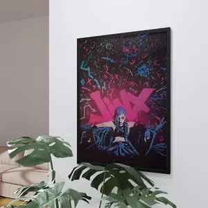 Arcane Posters - Set of 6 Digital Print Posters, Arcane League Of Legends Season 1, Season 2, Arcane Jinx Poster - No Frame