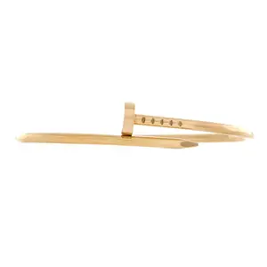 Pre-owned Cartier Juste un Clou Bracelet 18K Yellow Gold Small by Rebag