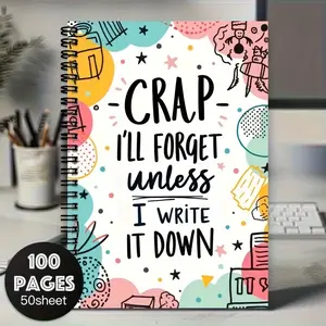 Colorful Spiral Notebook, Creative Journal & Planner, Great for Gifts & Daily Use, Creative Office Notepad, Stationery