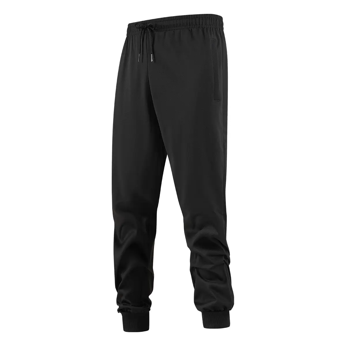 Men's Relaxed Fit Jogger Sweatpants - Adjustable Drawstring Waist, Secure Zipper Pockets, Stretchy Soft Fabric | Summer Streetwear, Casual Outdoor Wear | Father's Day Gift Idea,, Trendy Mens Clothing, TikTok Shop Deal, Uncuffed Men's Pants, Athletic Men's