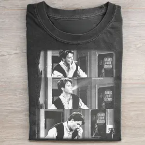 Vintage Chandler Bing Smoking Graphic Tee - Friends Sitcom - Movie Shirt - Christmas Gift for Friends - Funny Shirt for Men - Top, Menswear Tshirt Streetwear