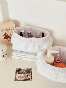 Car Interior Storage Basket, Clothing Book Work Supplies Home Organizer Bag, Space Saving Multi-Purpose Car Accessory, Cosmetic Organizer Basket