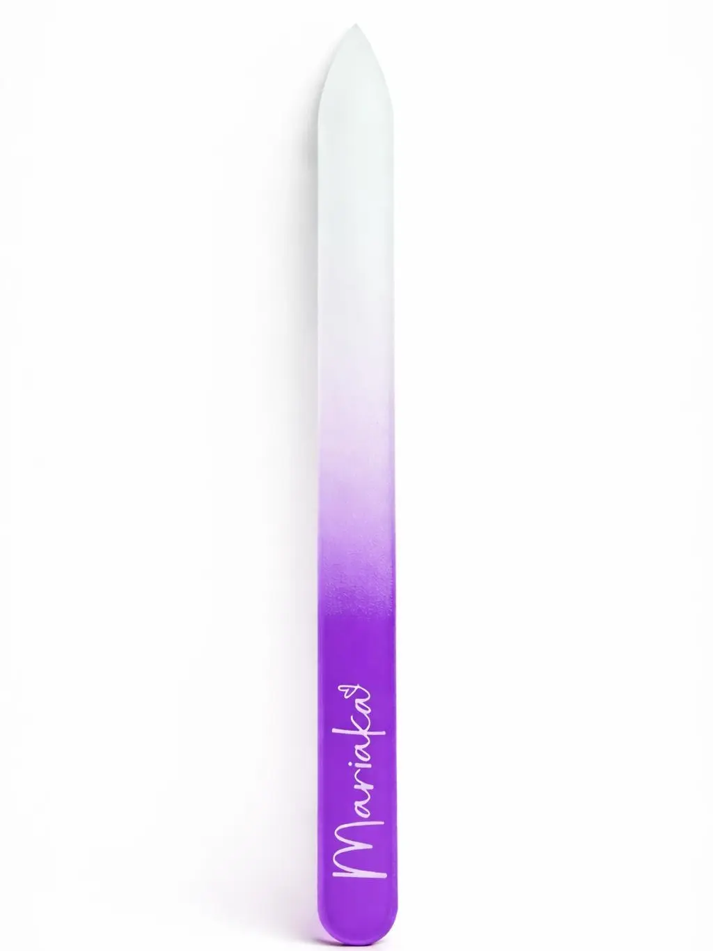 Czech Tempered Glass Nail File - Gentle Smoothing, Antibacterial Reusable Manicure Tool for Natural & Artificial Nails, Seals Edges to Prevent Chips, Prevents Chips, Czech Glass, All Nail Types