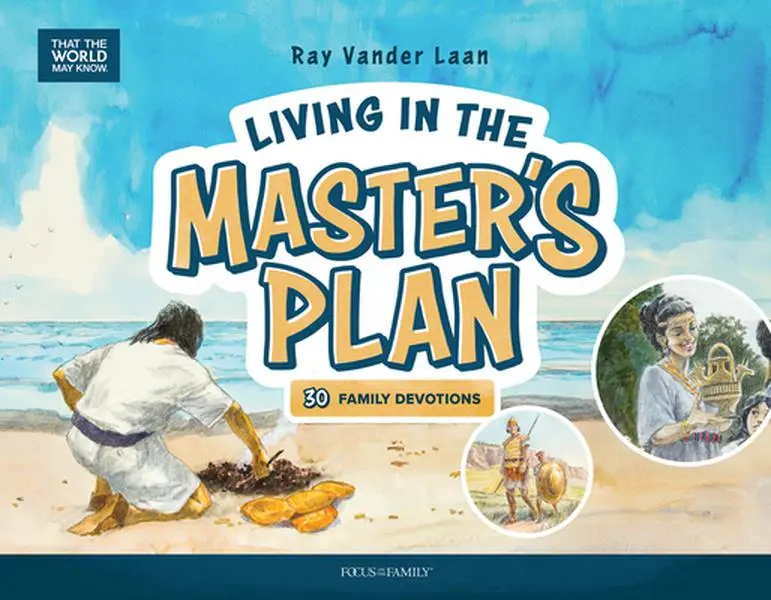 USED Book - Living in the Master's Plan: 30 Family Devotions by Vander Laan, Ray (Hardcover) - english