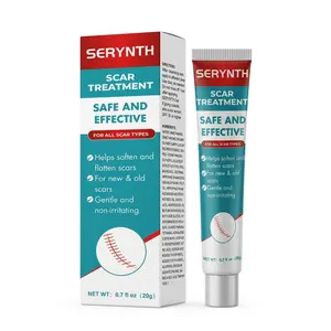 Scar Treatment Gel - Silicone Scar Cream for Surgical, C-Section, Burn, Acne & Keloid Scars - Clinically Tested to Flatten & Soften Old & New Scars - Gentle & Non-Irritating, 0.7 fl oz