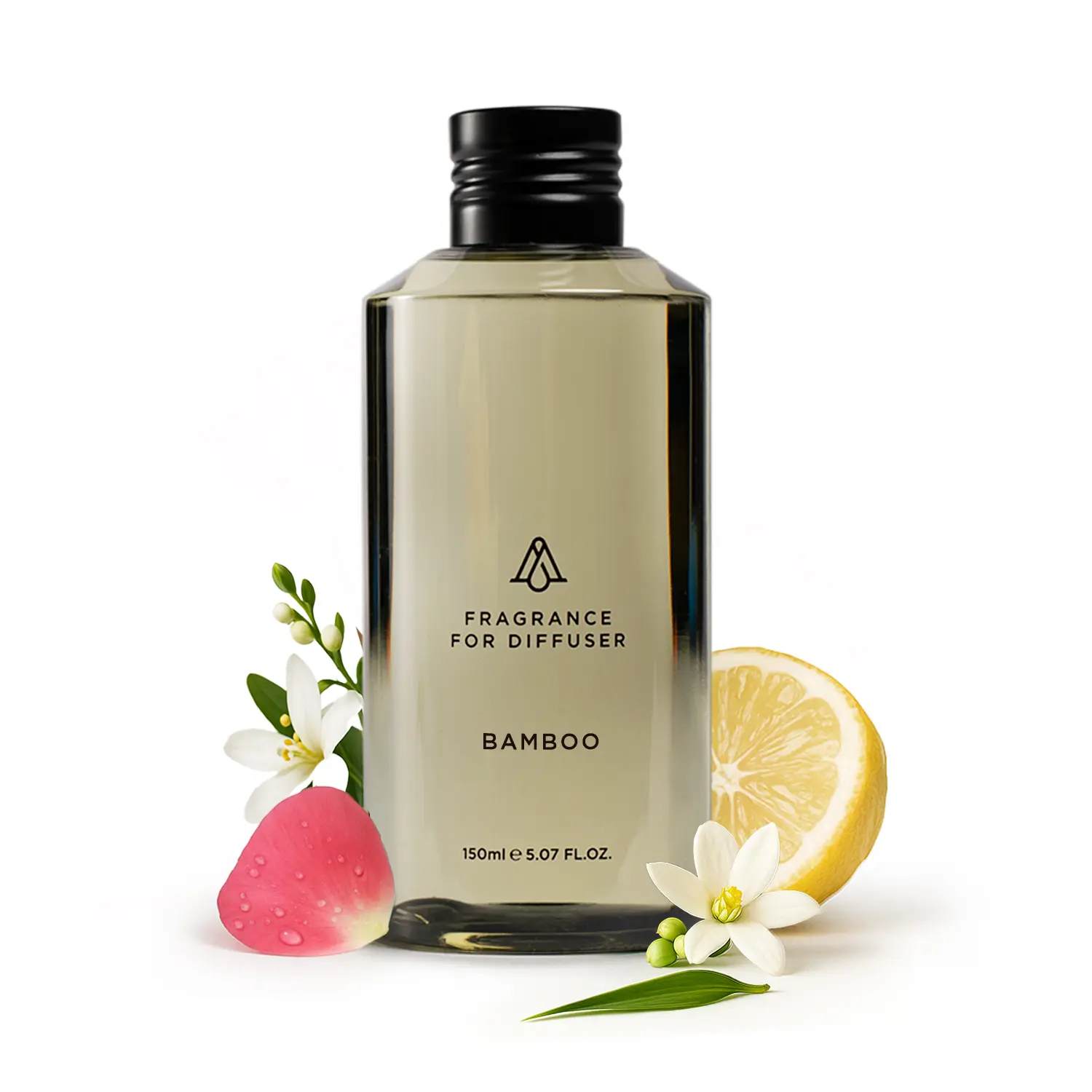 AromaPlan Bamboo Aromatic Atomising Diffuser AP022 - Inspired by "M.Martan Brazil", Sandalwood, Musk, Orange Oils, Woody Scent Home Fragrance Freshener