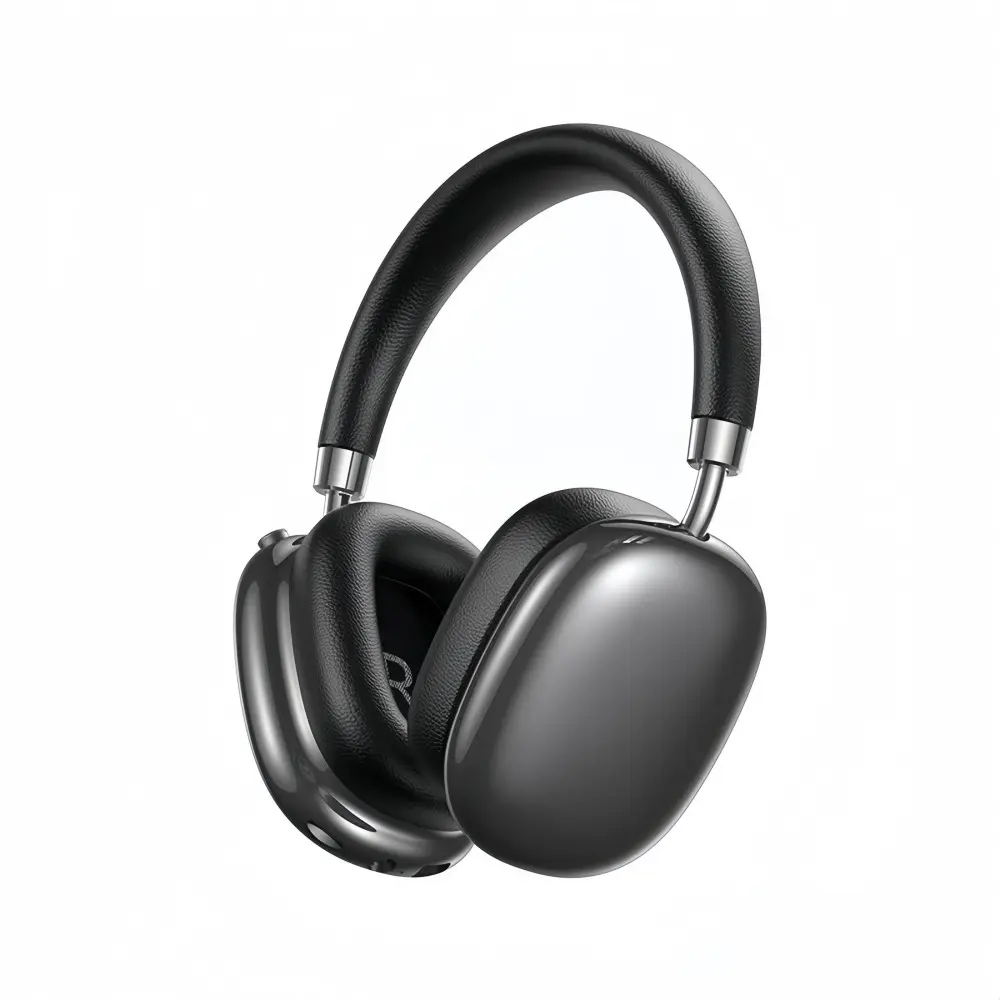 High Sensitivity Wireless Bluetooth-compatible Headset with Retractable Stand, Over-Ear Design for Mobile & Laptop Use, Non-Waterproof, Wireless Bt Earphones