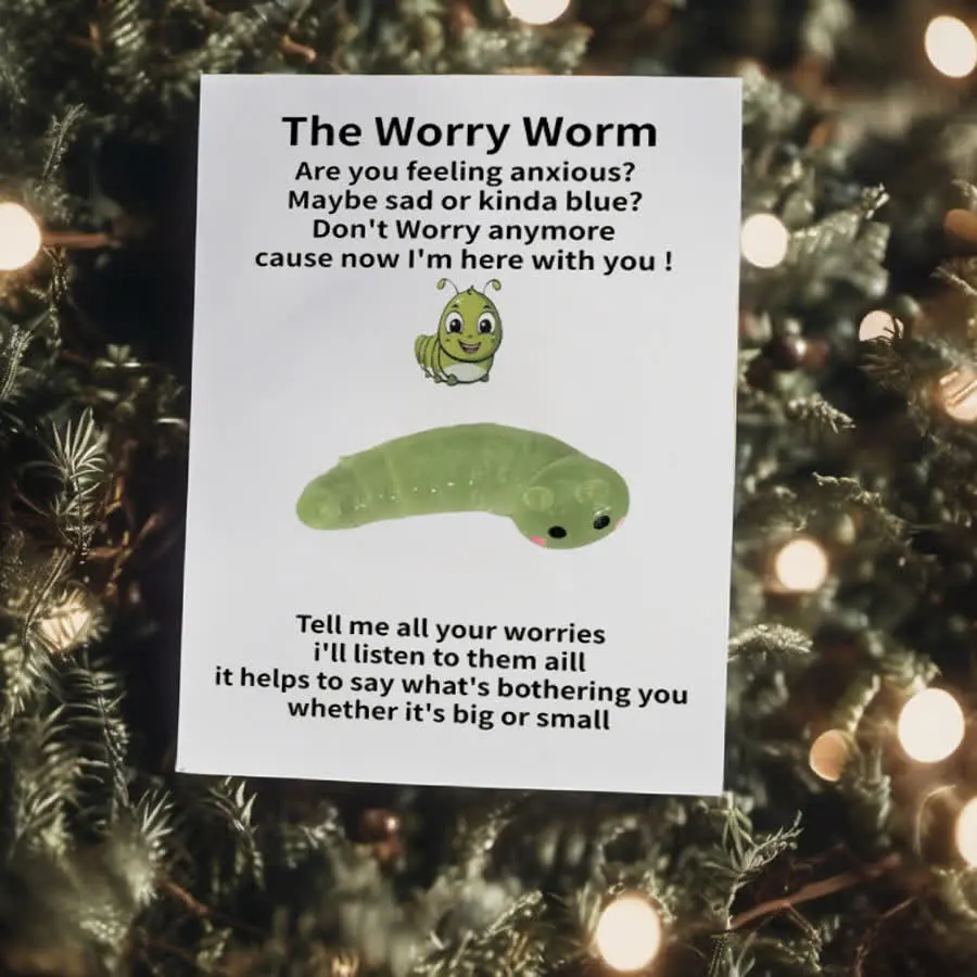 35/40/80pcs Glow-in-the-Dark 3D worm Toys - Perfect for DIY Crafts & Party Favors, Mixed Colors
