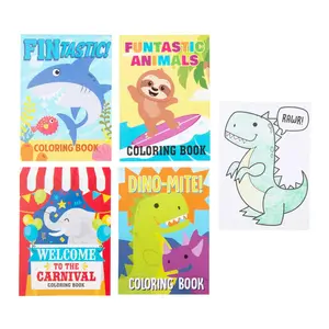 5 1/2" x 8" Bulk 72 Pc. Fun-Tastic Animals Paper Coloring Books
