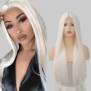 SNOW WHITE - Premium Heat-Resistant Synthetic Fibers for Easy Styling