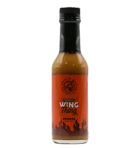 Smokin' Ed's Wing Thing Pepper X Sauce - Chilli Flavor, Spicy Sauce for Chicken, Garlic, and More - Ideal for Spicy Dishes