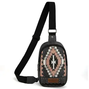 Montana West Aztec Collection Sling Bag