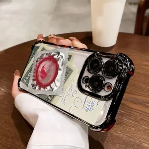 Funny Imitation Phone Case for iPhone 16 15 14 13 12 11 Pro Max X XR XS Max 8 8 Plus, Anti-Drop Transparent Soft Protective Back Cover