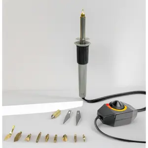 16 Piece Wood Burning Kit for Beginners & Adults - Complete with Adjustable Temperature Pen, 12 Tips & Hot Knife Adapter. The Ultimate Starter Set for Woodburning, Pyrography & DIY Crafts